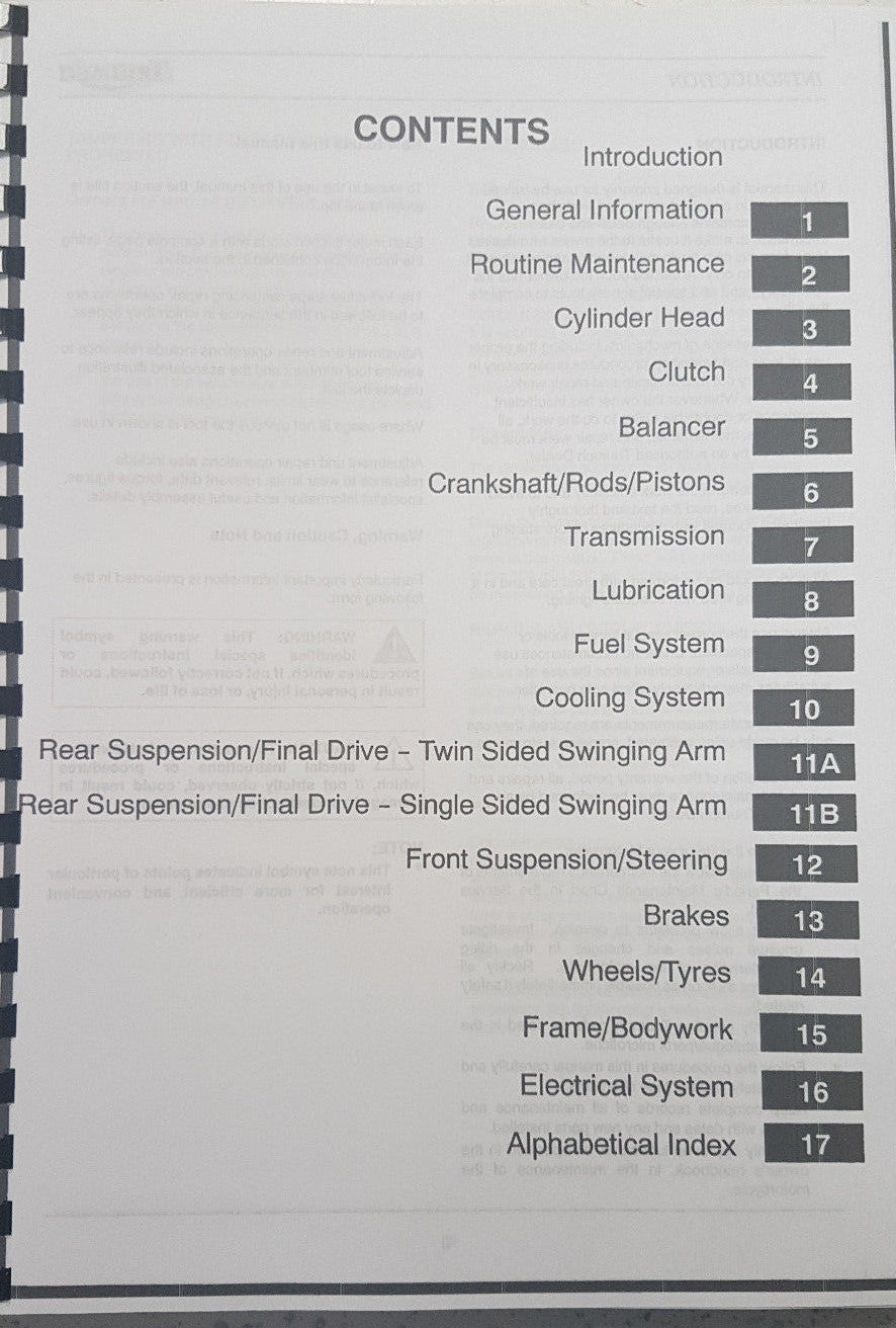 TRIUMPH DAYTONA 955i & SPEED TRIPLE 2002 - 2003 SERVICE WORKSHOP MANUAL REPRINT