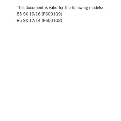 KTM 2017 - 85 SX 19/16 17/14 - SERVICE REPAIR WORKSHOP