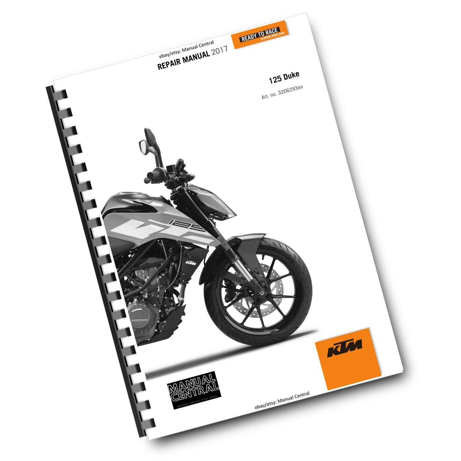 KTM 2017 - 125 DUKE - SERVICE REPAIR WORKSHOP