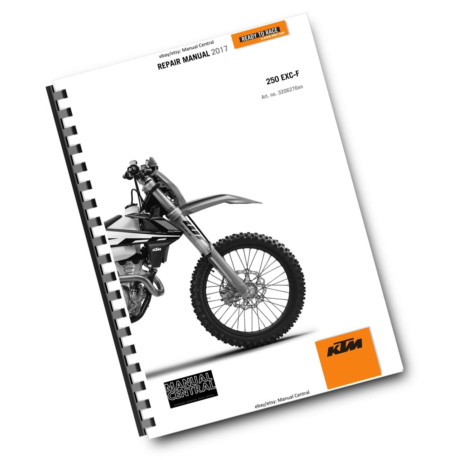 KTM 2017 - 250 EXC-F - SERVICE REPAIR WORKSHOP