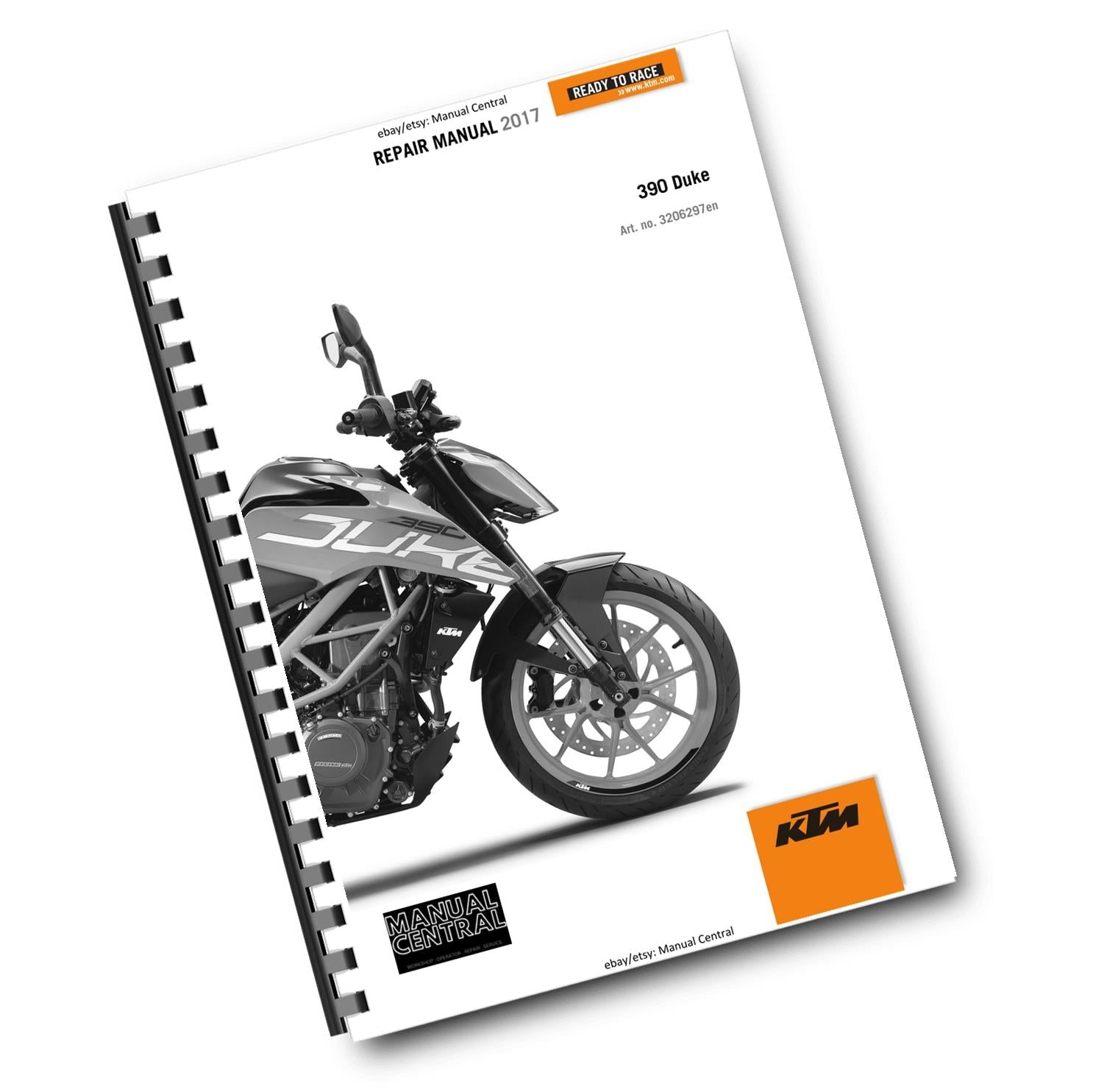 KTM 2017 - 390 DUKE - SERVICE REPAIR WORKSHOP