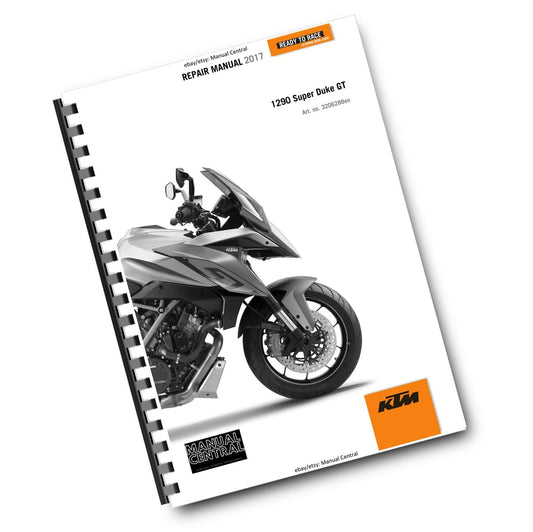 KTM 2017 - 1290 SUPER DUKE GT- SERVICE REPAIR WORKSHOP