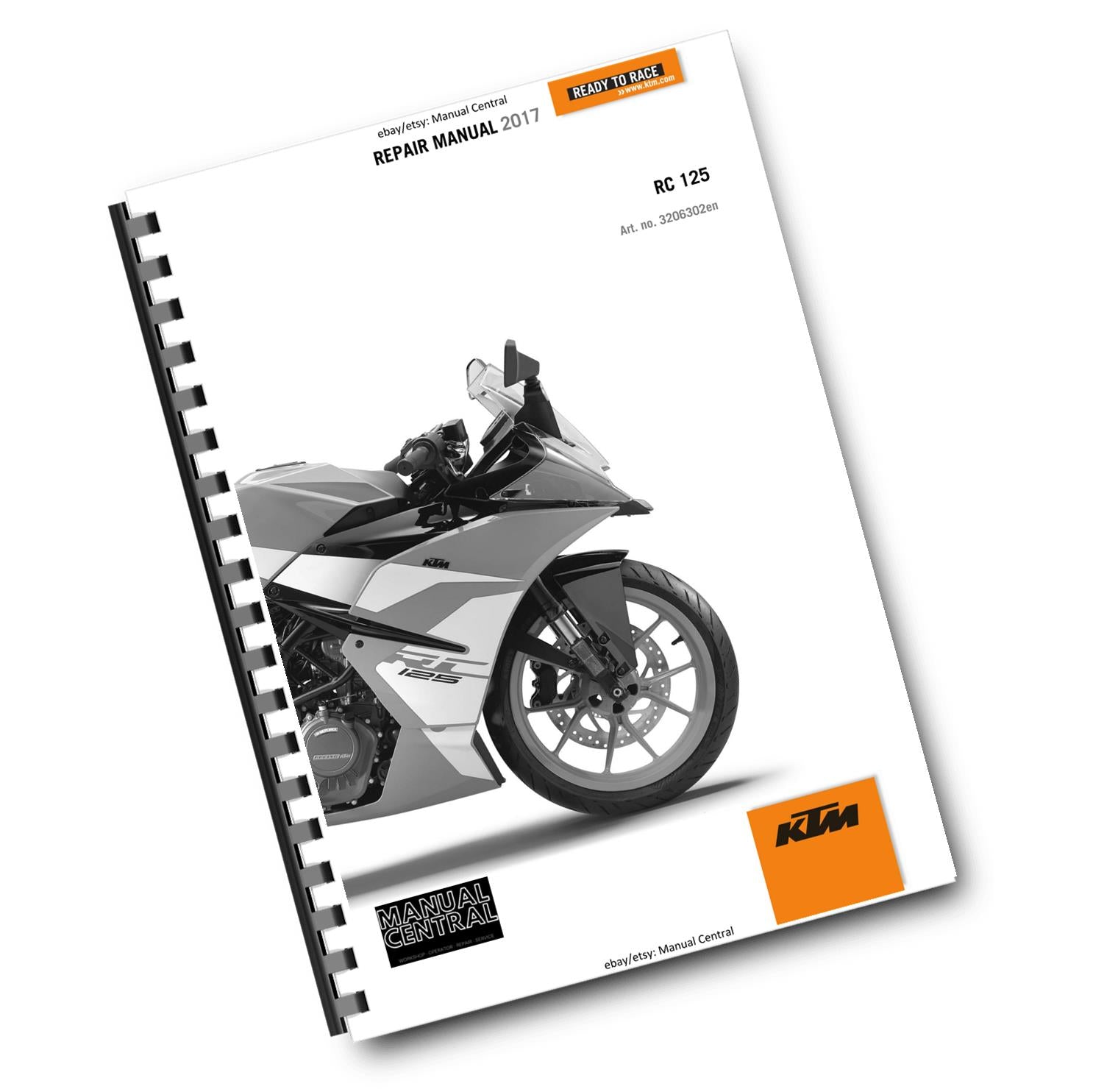 KTM 2017 - RC 125 - SERVICE REPAIR WORKSHOP