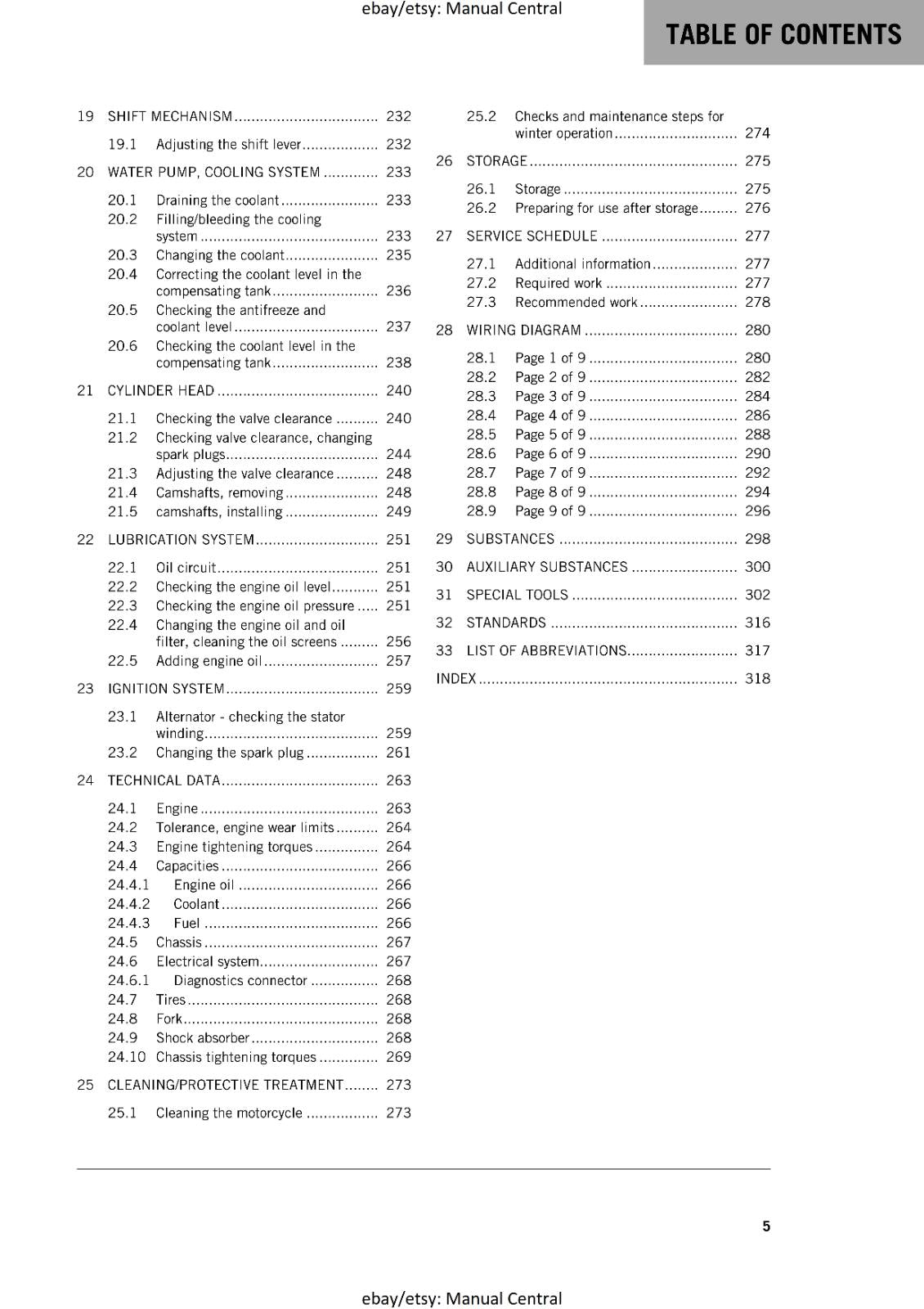 KTM 2017 - RC 250 - SERVICE REPAIR WORKSHOP
