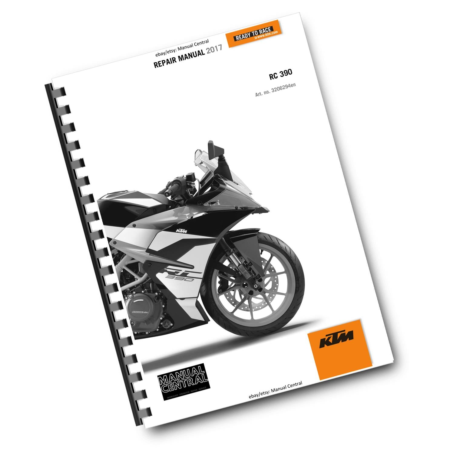 KTM 2017 - RC 390 - SERVICE REPAIR WORKSHOP