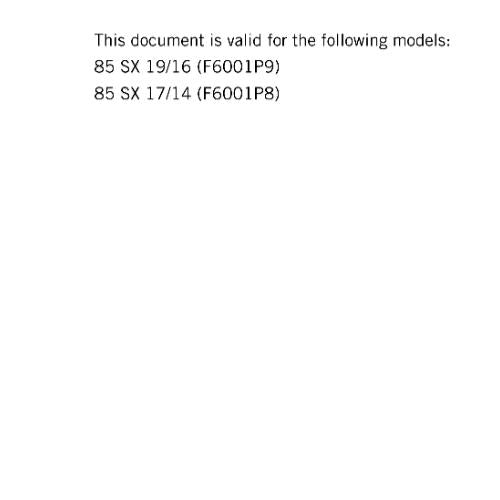 KTM 2016 - 85 SX 19/16 17/14 -  WORKSHOP REPAIR SERVICE MANUAL REPRINTED