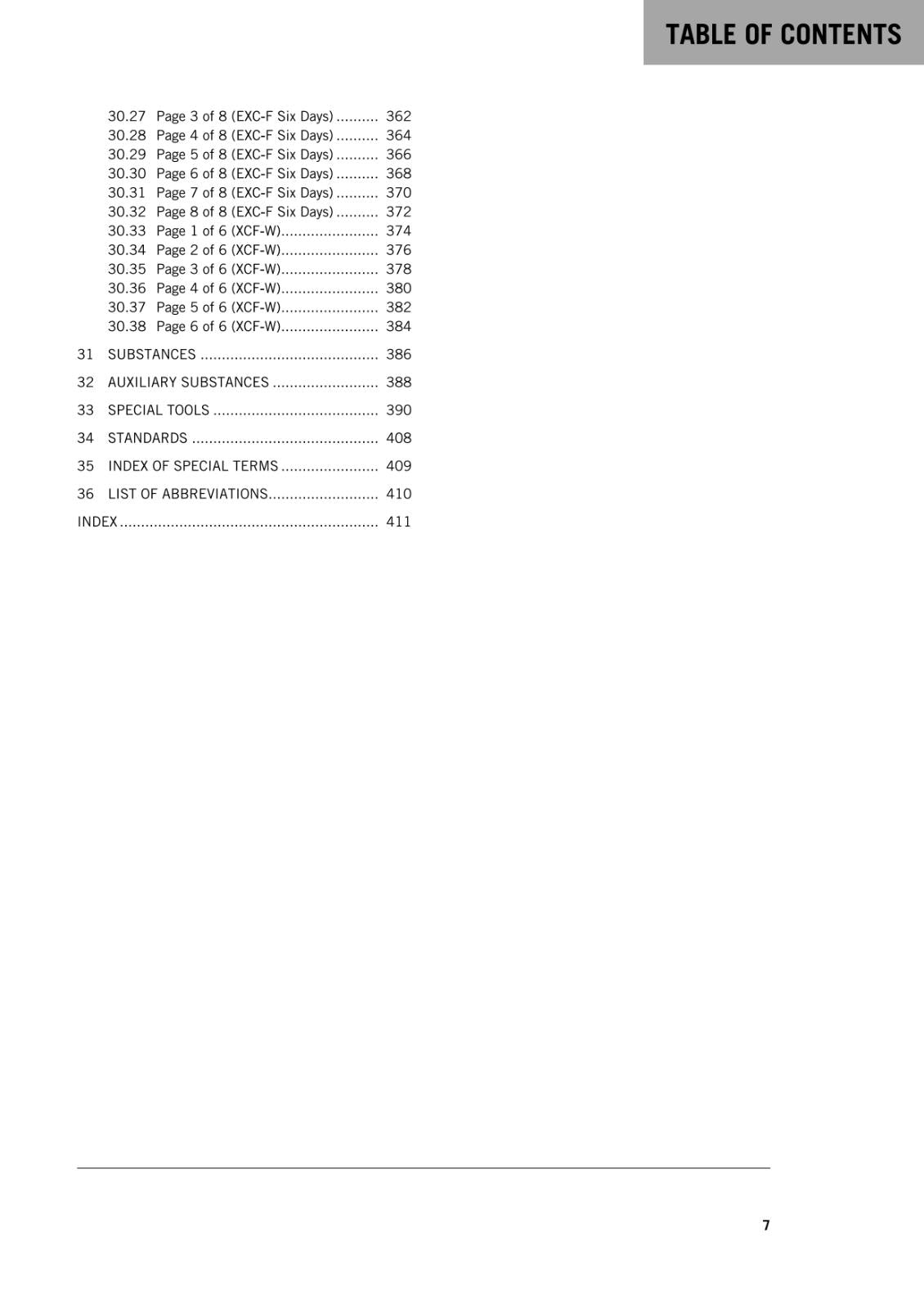 KTM 2016 - 250 EXC-F SIX DAYS XCF-W -  WORKSHOP REPAIR SERVICE MANUAL REPRINTED