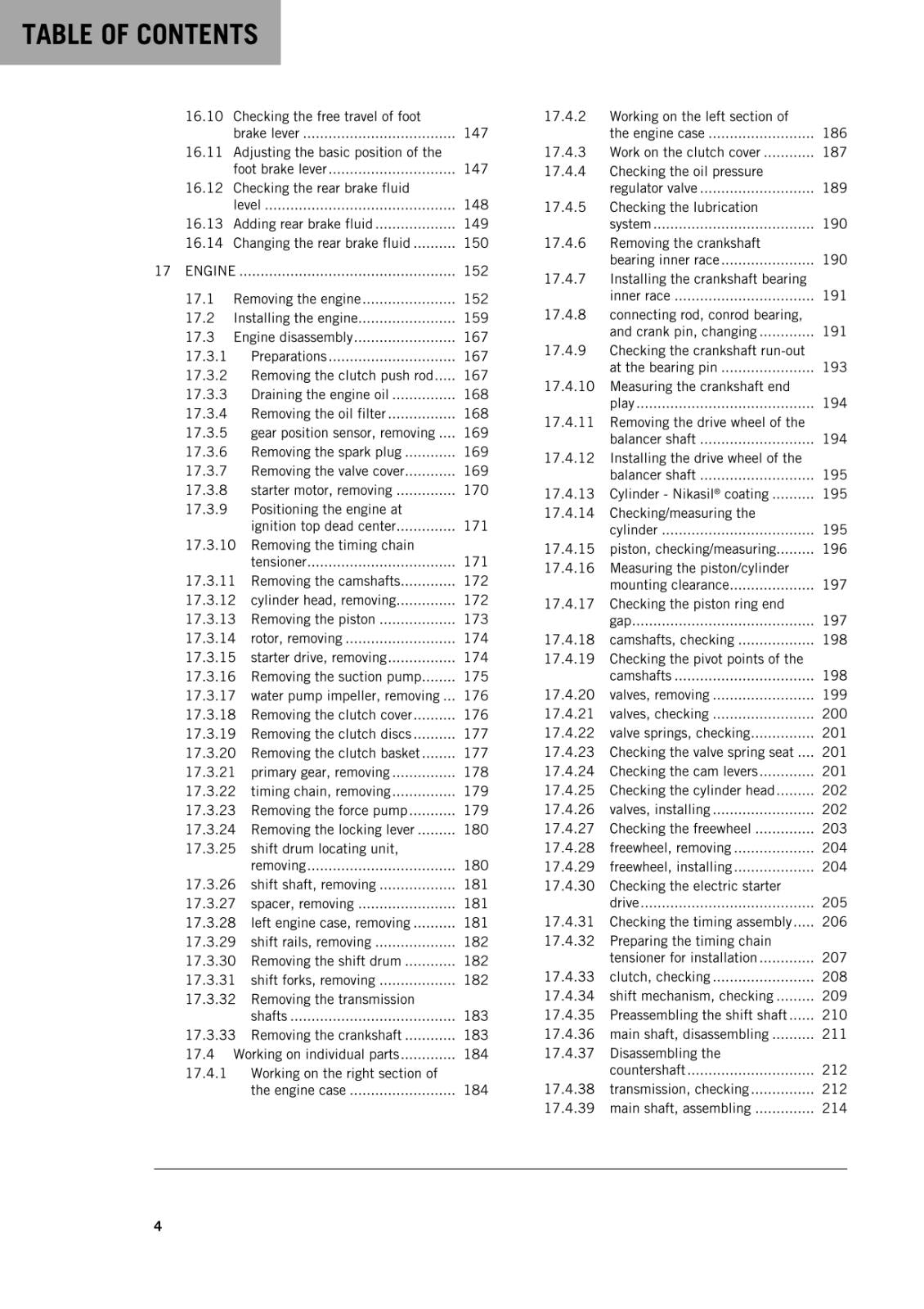 KTM 2016 - 250 SX-F FACTORY EDITION -  WORKSHOP REPAIR SERVICE MANUAL REPRINTED