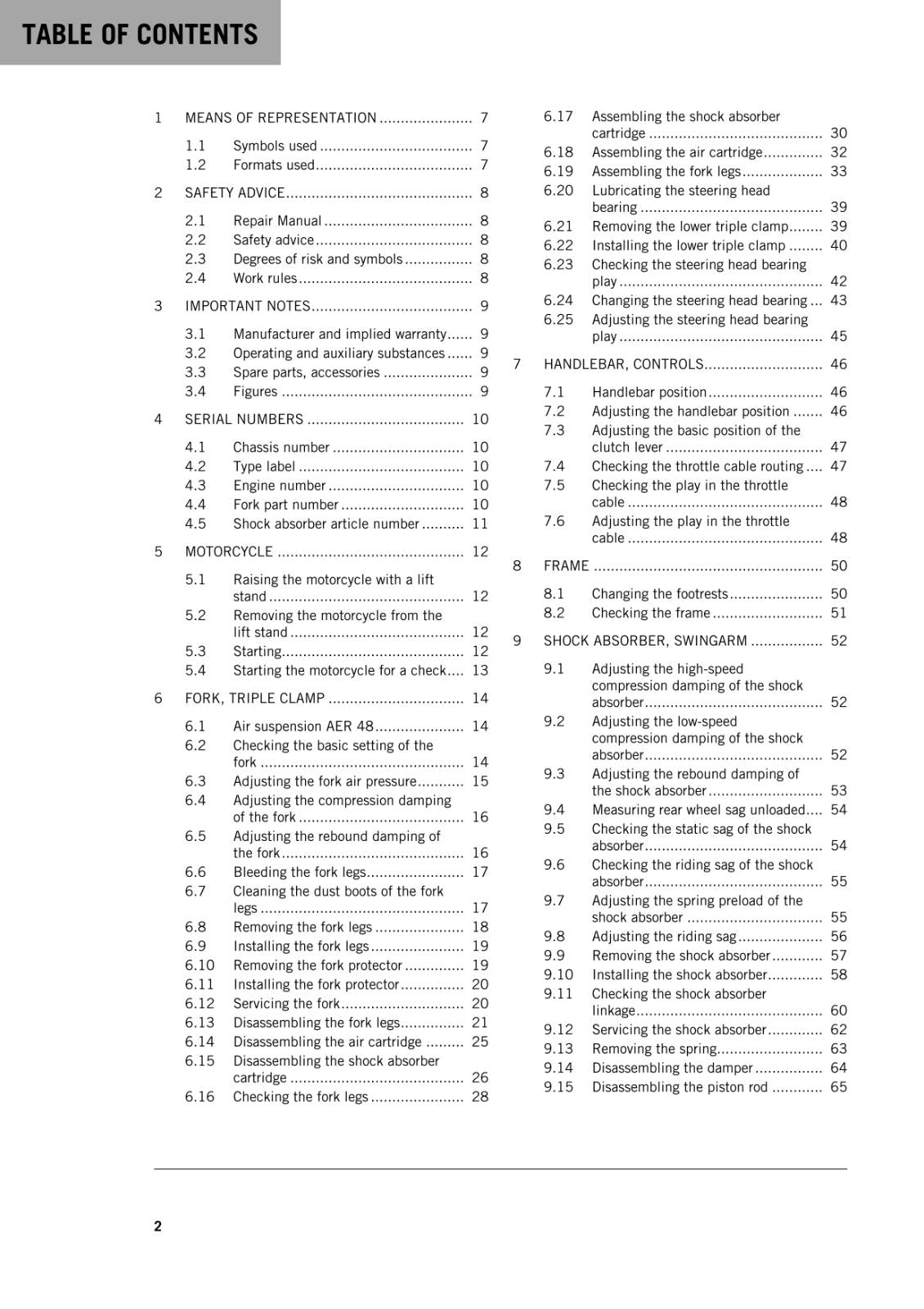 KTM 2016 - 450 SX-F FACTORY EDITION -  WORKSHOP REPAIR SERVICE MANUAL REPRINTED