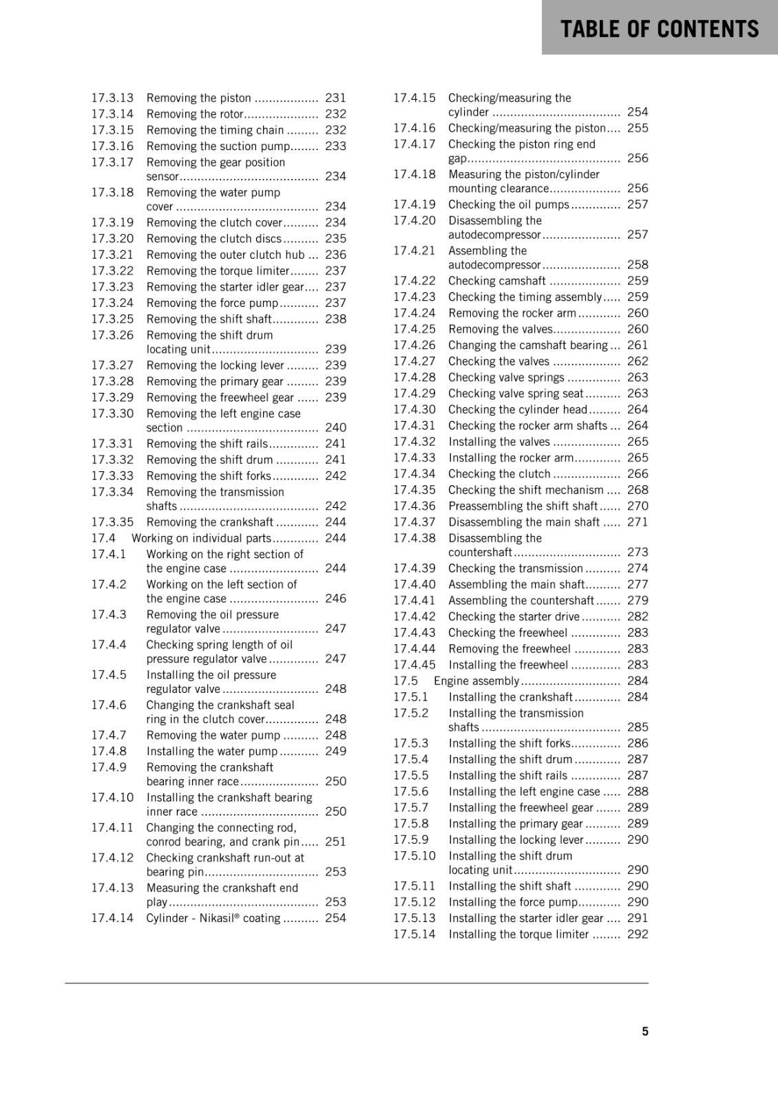 KTM 2016 - 450 SX-F XC-F -  WORKSHOP REPAIR SERVICE MANUAL REPRINTED