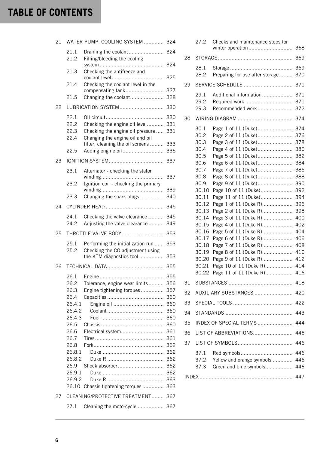 KTM 2016 - 690 DUKE R -  WORKSHOP REPAIR SERVICE MANUAL REPRINTED