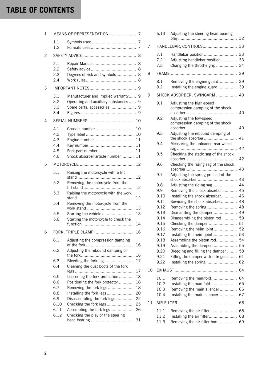 KTM 2016 - 690 ENDURO R -  WORKSHOP REPAIR SERVICE MANUAL REPRINTED