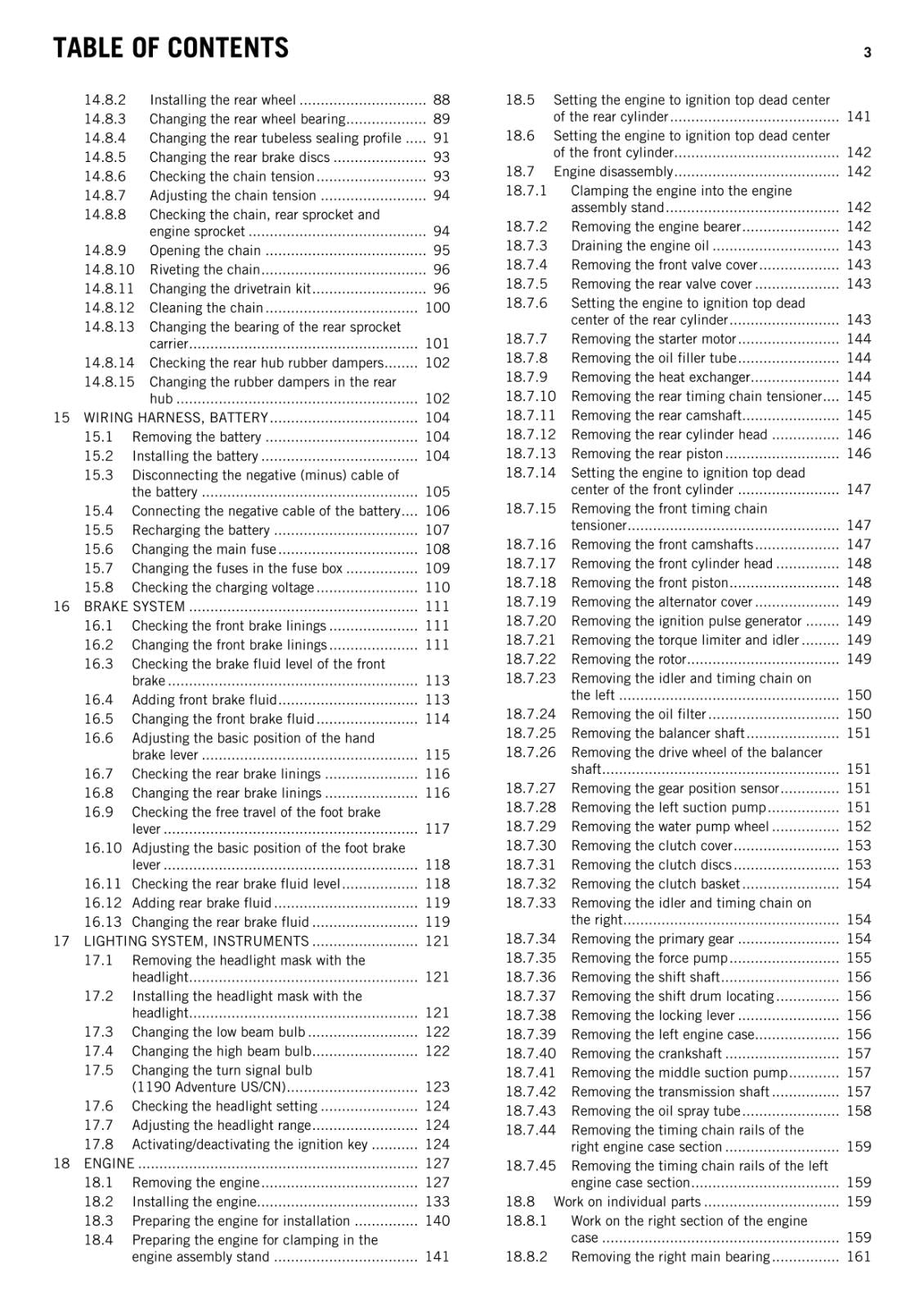 KTM 2016 - 1190 ADVENTURE -  WORKSHOP REPAIR SERVICE MANUAL REPRINTED