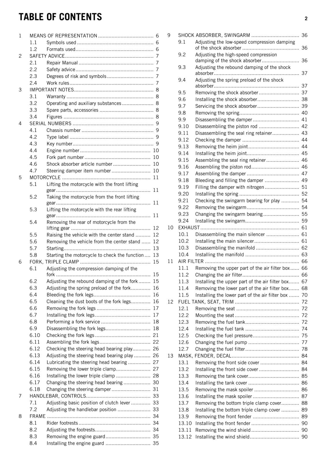 KTM 2016 - 1190 ADVENTURE R -  WORKSHOP REPAIR SERVICE MANUAL REPRINTED