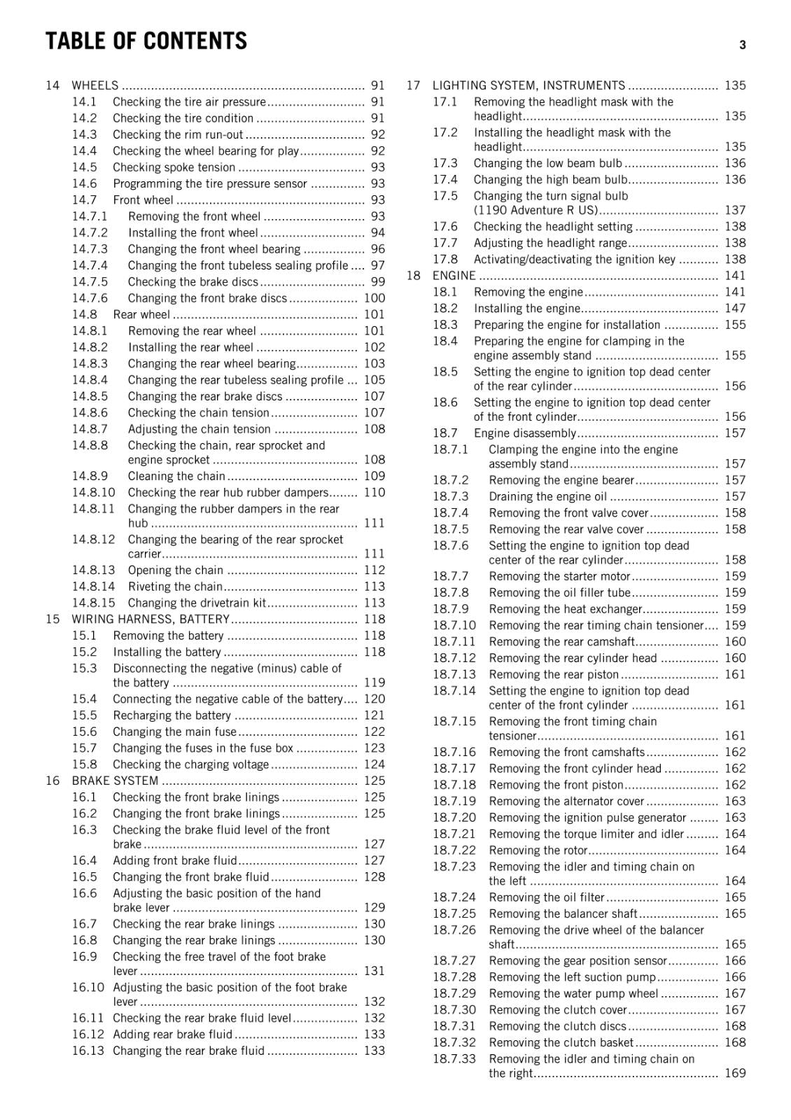 KTM 2016 - 1190 ADVENTURE R -  WORKSHOP REPAIR SERVICE MANUAL REPRINTED