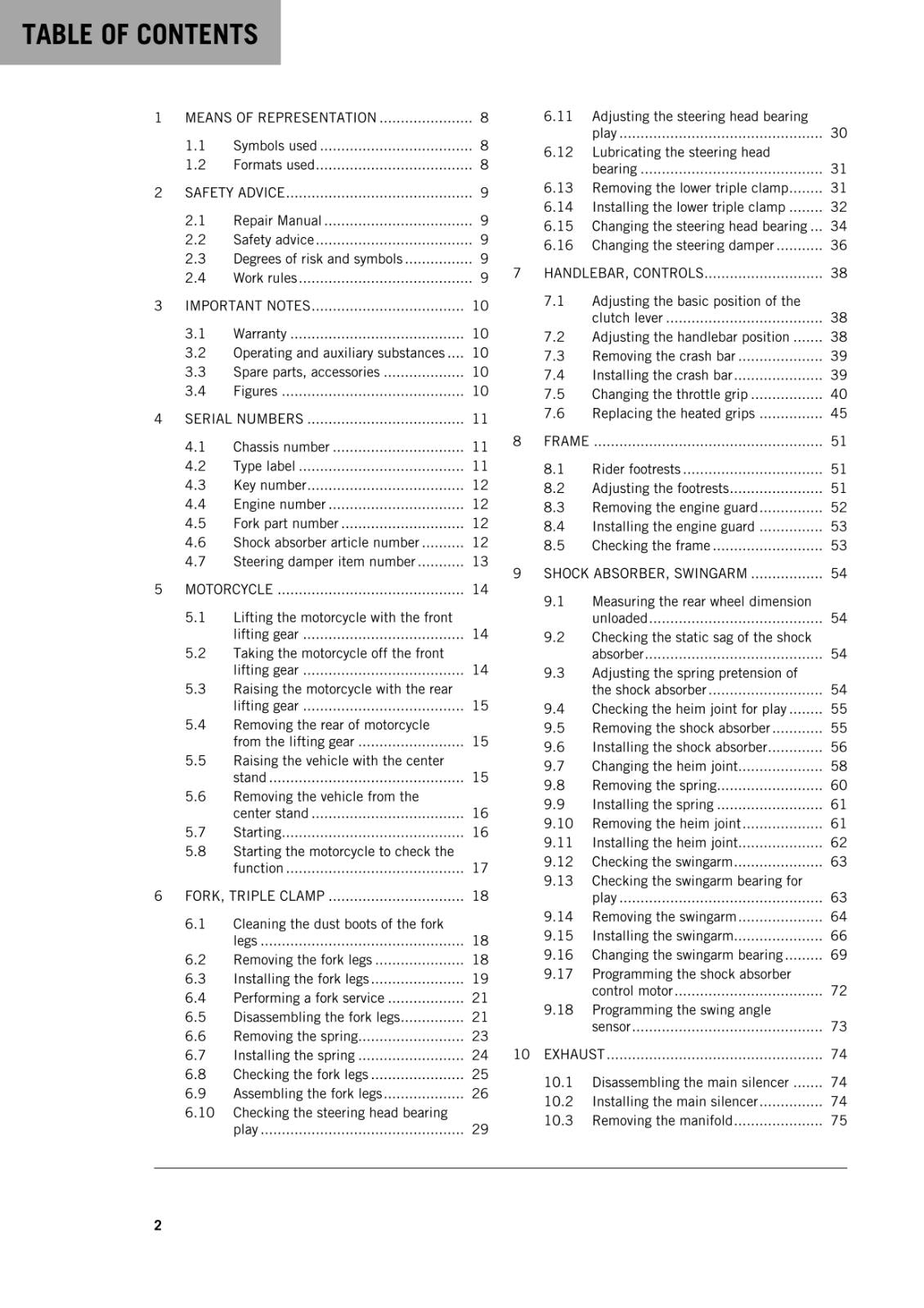 KTM 2016 - 1290 SUPER ADVENTURE -  WORKSHOP REPAIR SERVICE MANUAL REPRINTED