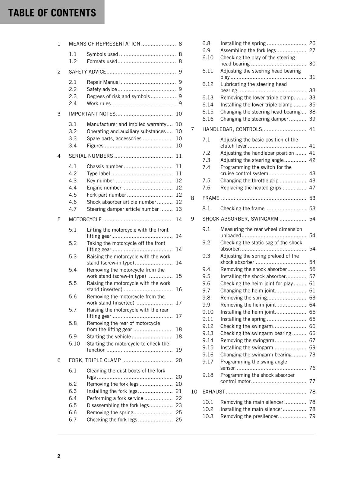 KTM 2016 - 1290 SUPER DUKE GT -  WORKSHOP REPAIR SERVICE MANUAL REPRINTED
