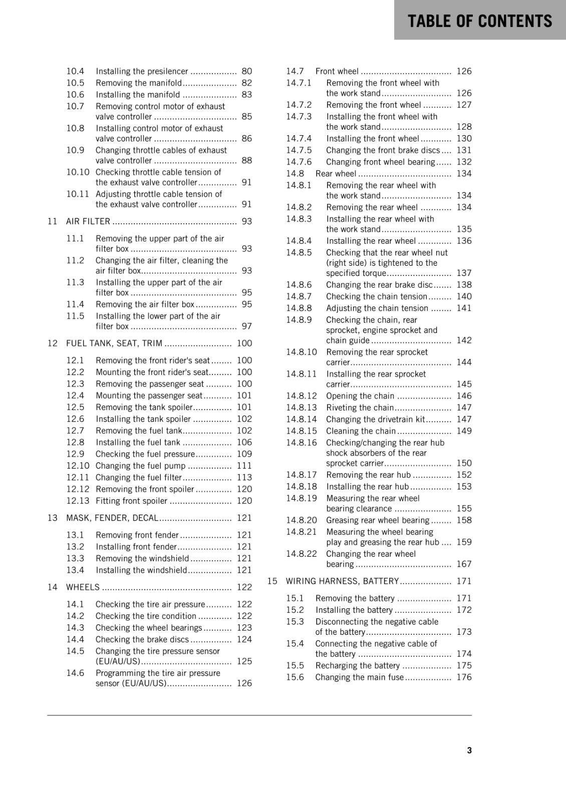 KTM 2016 - 1290 SUPER DUKE GT -  WORKSHOP REPAIR SERVICE MANUAL REPRINTED
