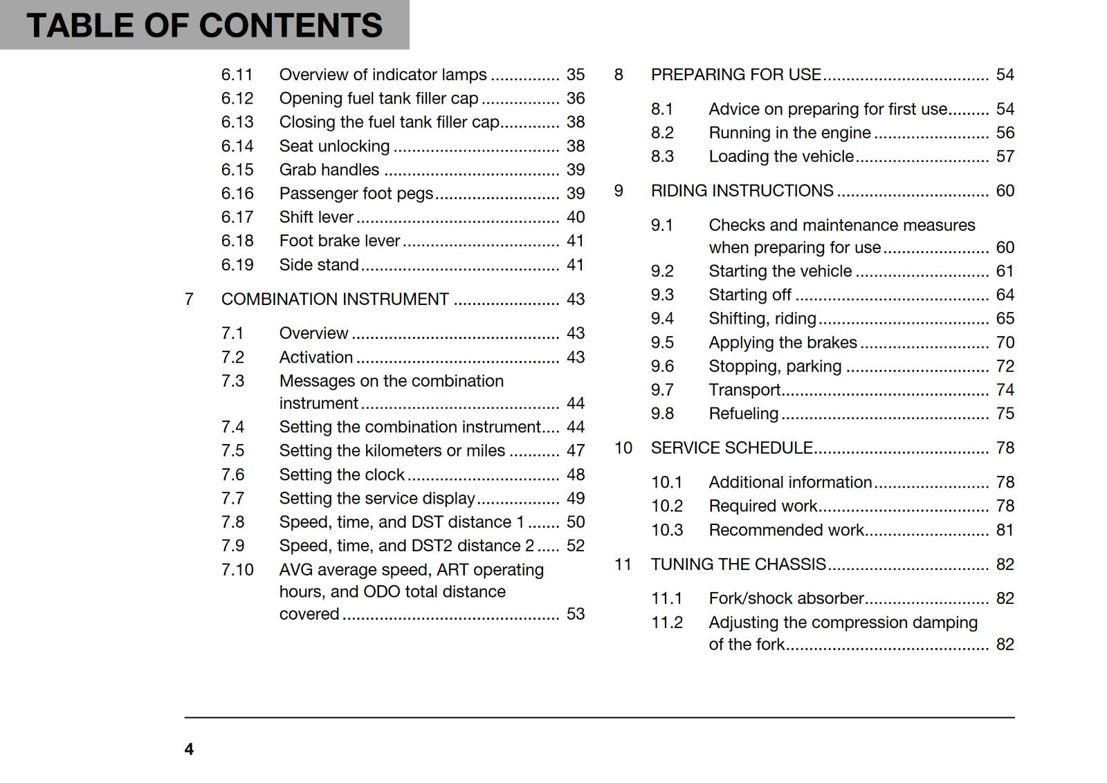 HUSQVARNA 2020 - 701 ENDURO R EU - OWNERS MANUAL - REPRINTED COMB BOUND