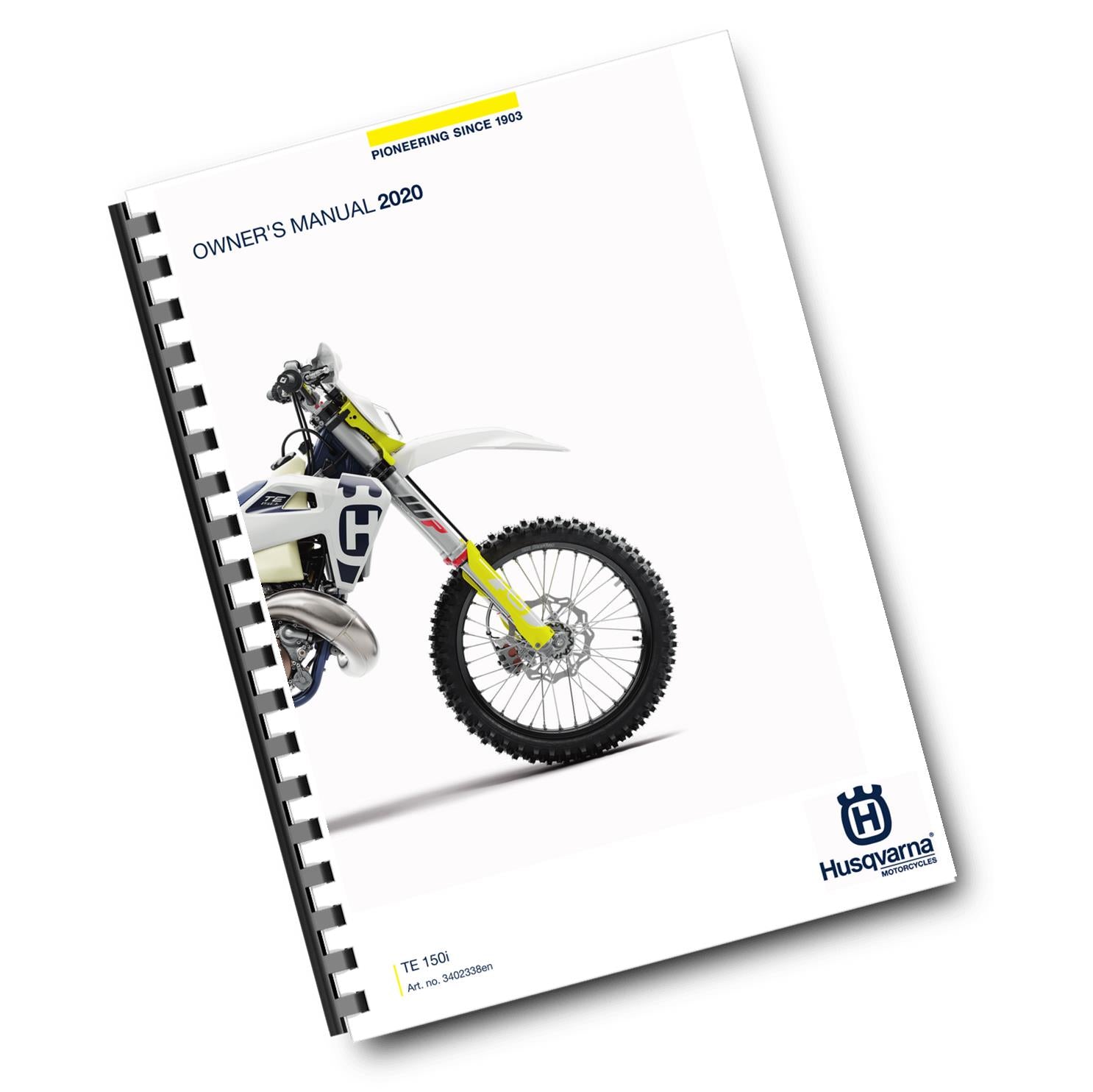 HUSQVARNA 2020 - TE 150i - OWNERS MANUAL - REPRINTED COMB BOUND