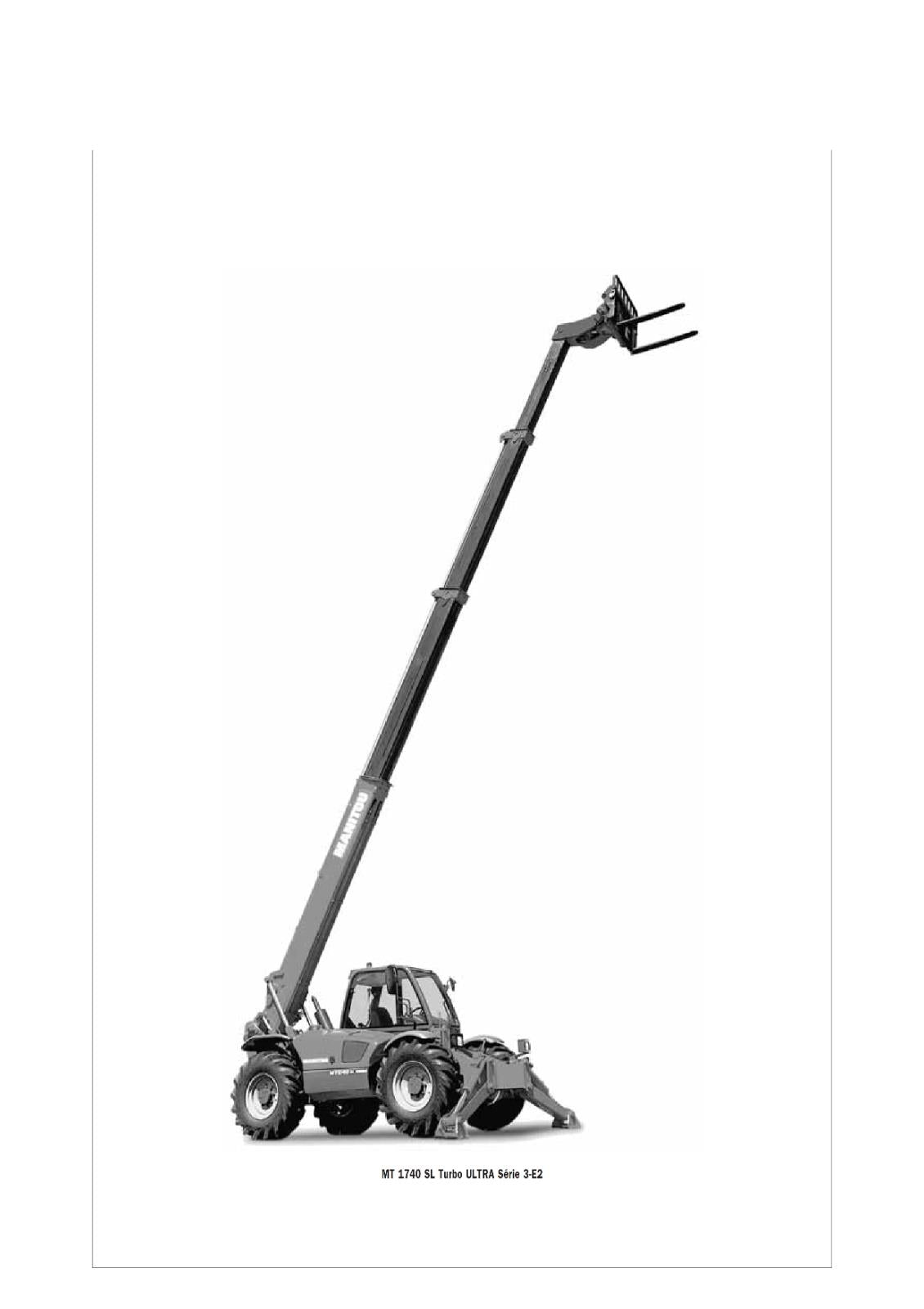 MANITOU ML 635 MT 940 1235 1240 1335 1340 1435 1440 1740- OPERATOR MANUAL