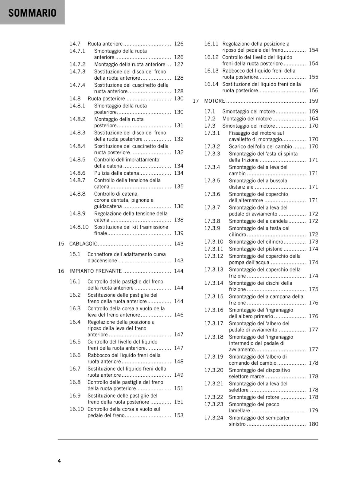 ITALIAN LANGUAGE - KTM 2020 - 125 150 SX - MANUALE DI RIPARAZIONE