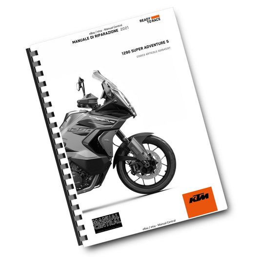 ITALIAN LANGUAGE - KTM 2021 - 1290 SUPER ADVENTURE S - MANUALE DI RIPARAZIONE