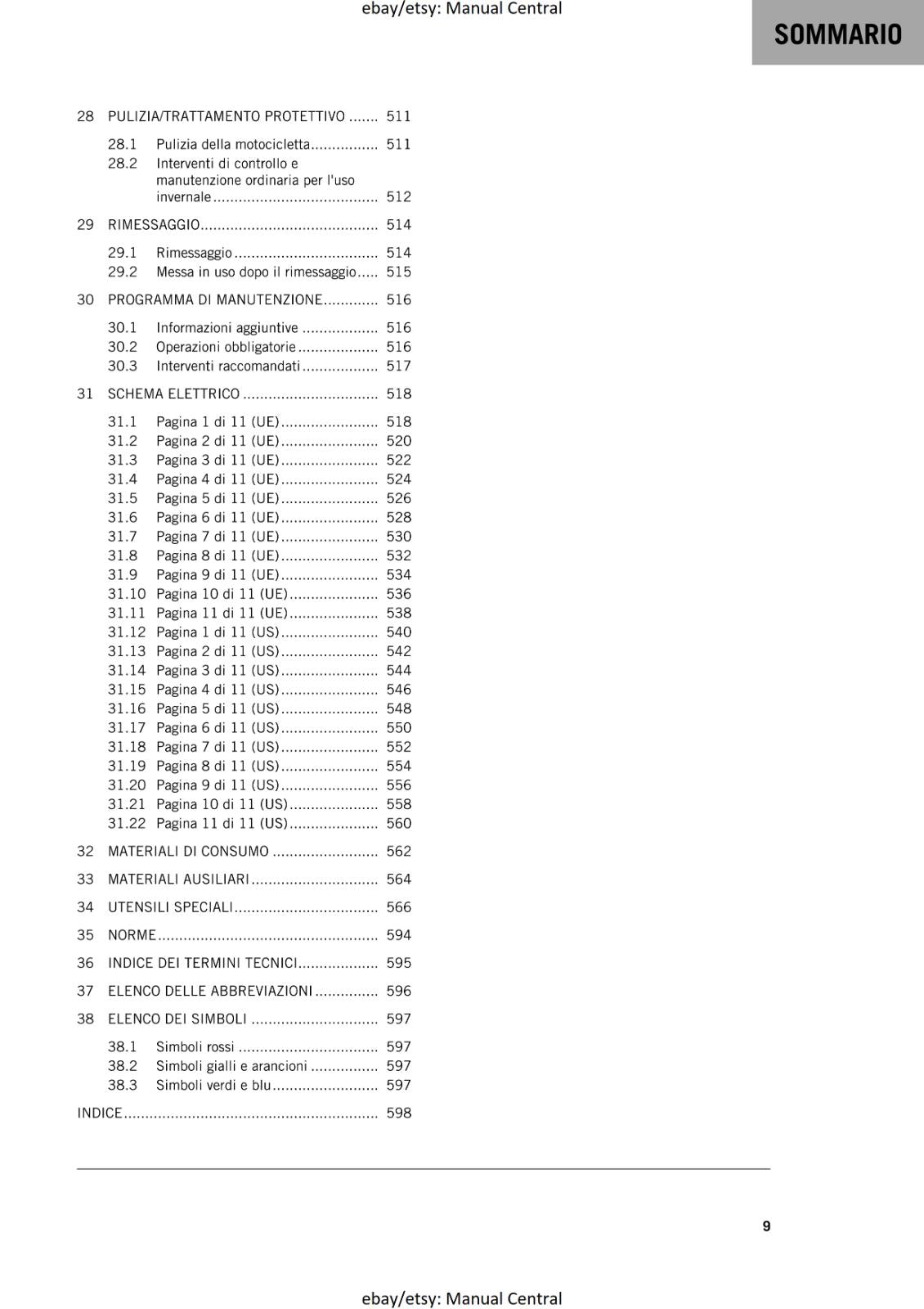 ITALIAN LANGUAGE - KTM 2021 - 890 ADVENTURE R RALLY - MANUALE DI RIPARAZIONE