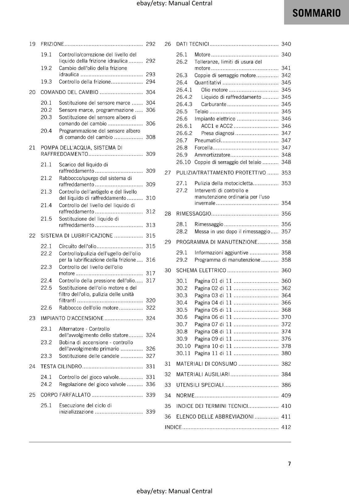 ITALIAN LANGUAGE - KTM 2023 - 690 SMC R EU VERSION - MANUALE DI RIPARAZIONE