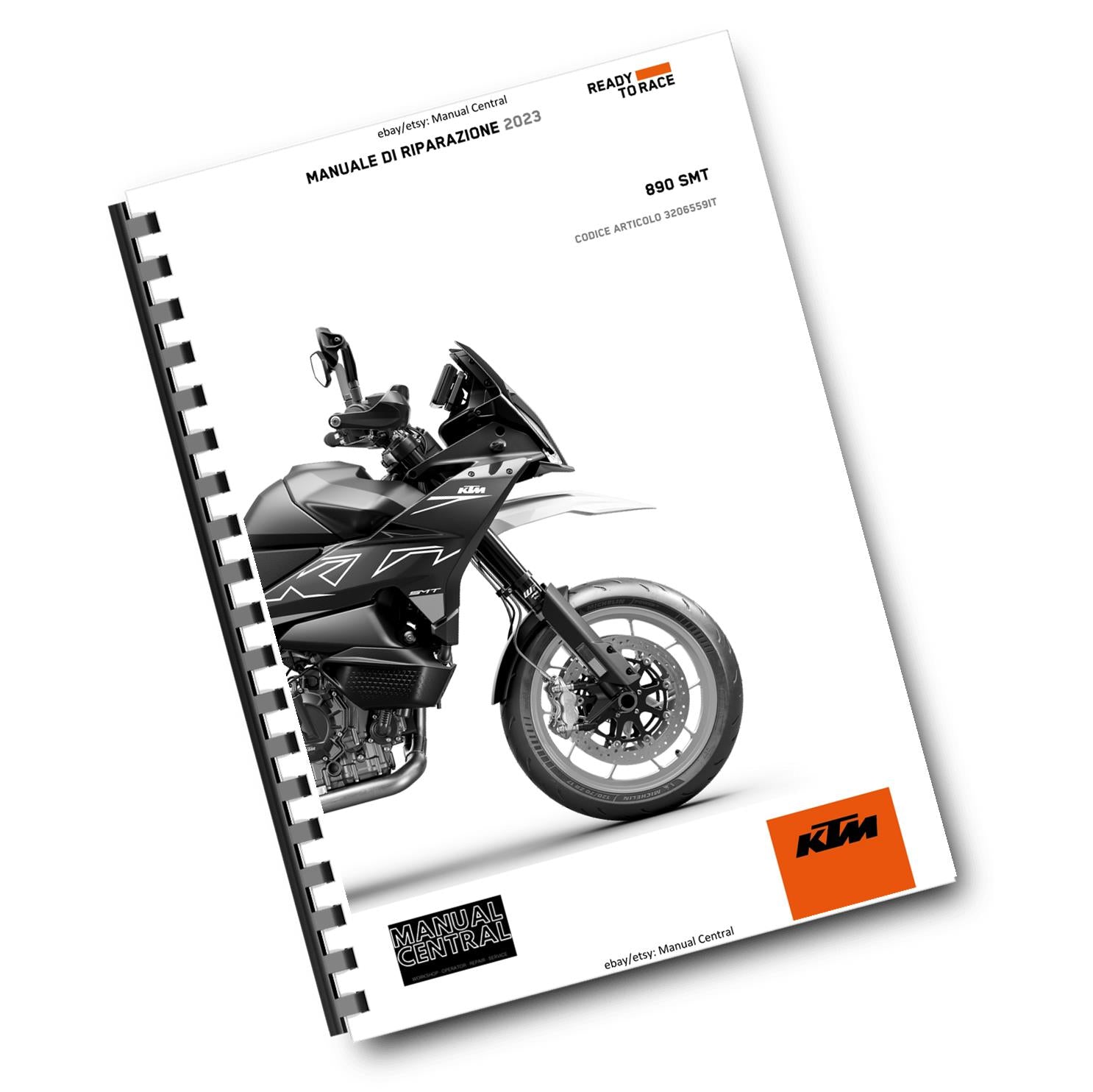 ITALIAN LANGUAGE - KTM 2023 - 890 SMT EU - MANUALE DI RIPARAZIONE