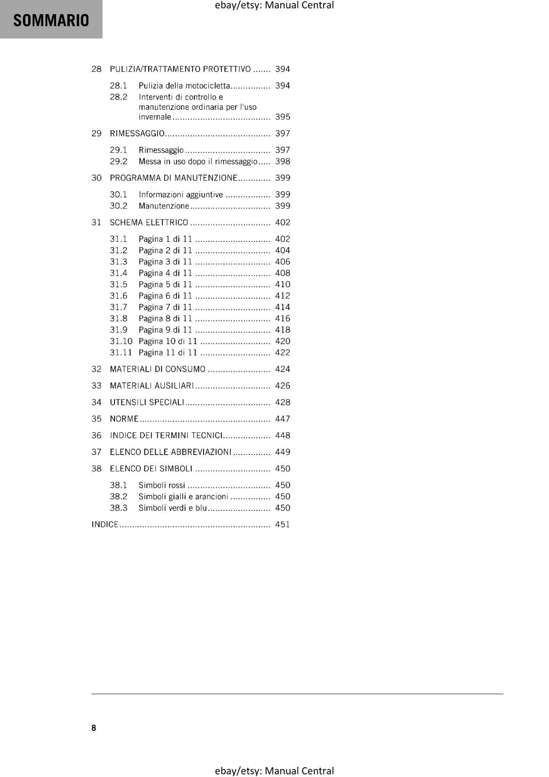 ITALIAN LANGUAGE - KTM 2023 - 890 SMT EU - MANUALE DI RIPARAZIONE