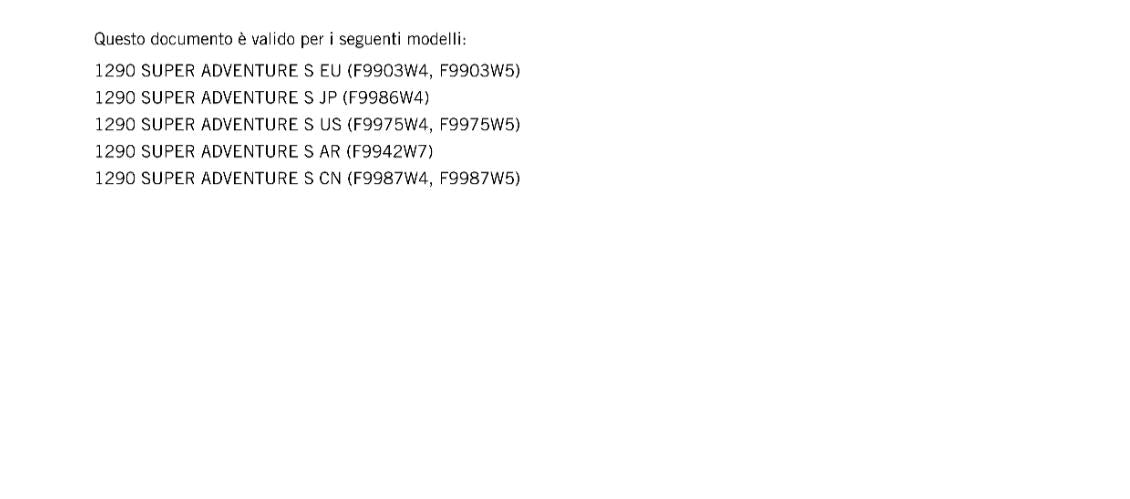ITALIAN LANGUAGE - KTM 2023 - 1290 SUPER ADVENTURE S - MANUALE DI RIPARAZIONE