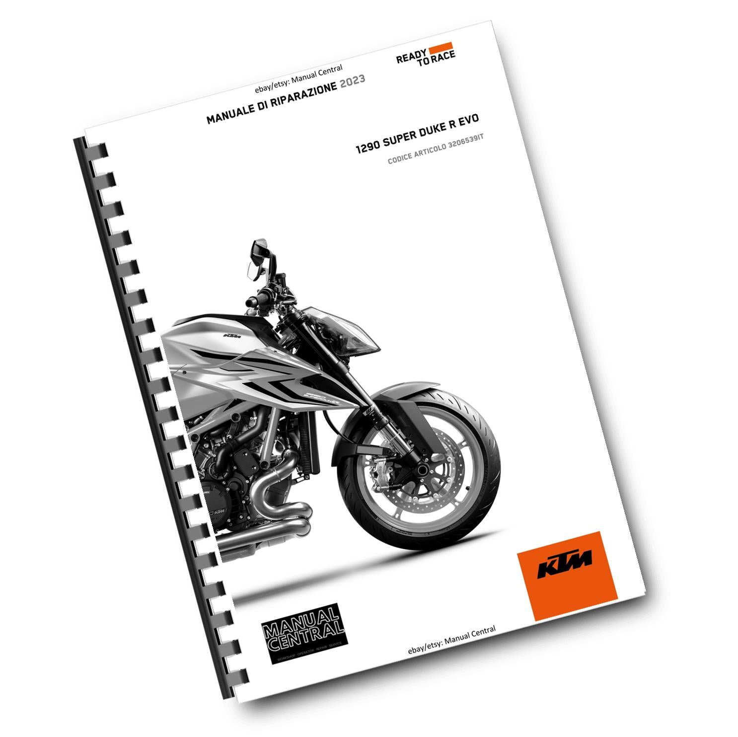 ITALIAN LANGUAGE - KTM 2023 - 1290 SUPER DUKE R EVO - MANUALE DI RIPARAZIONE