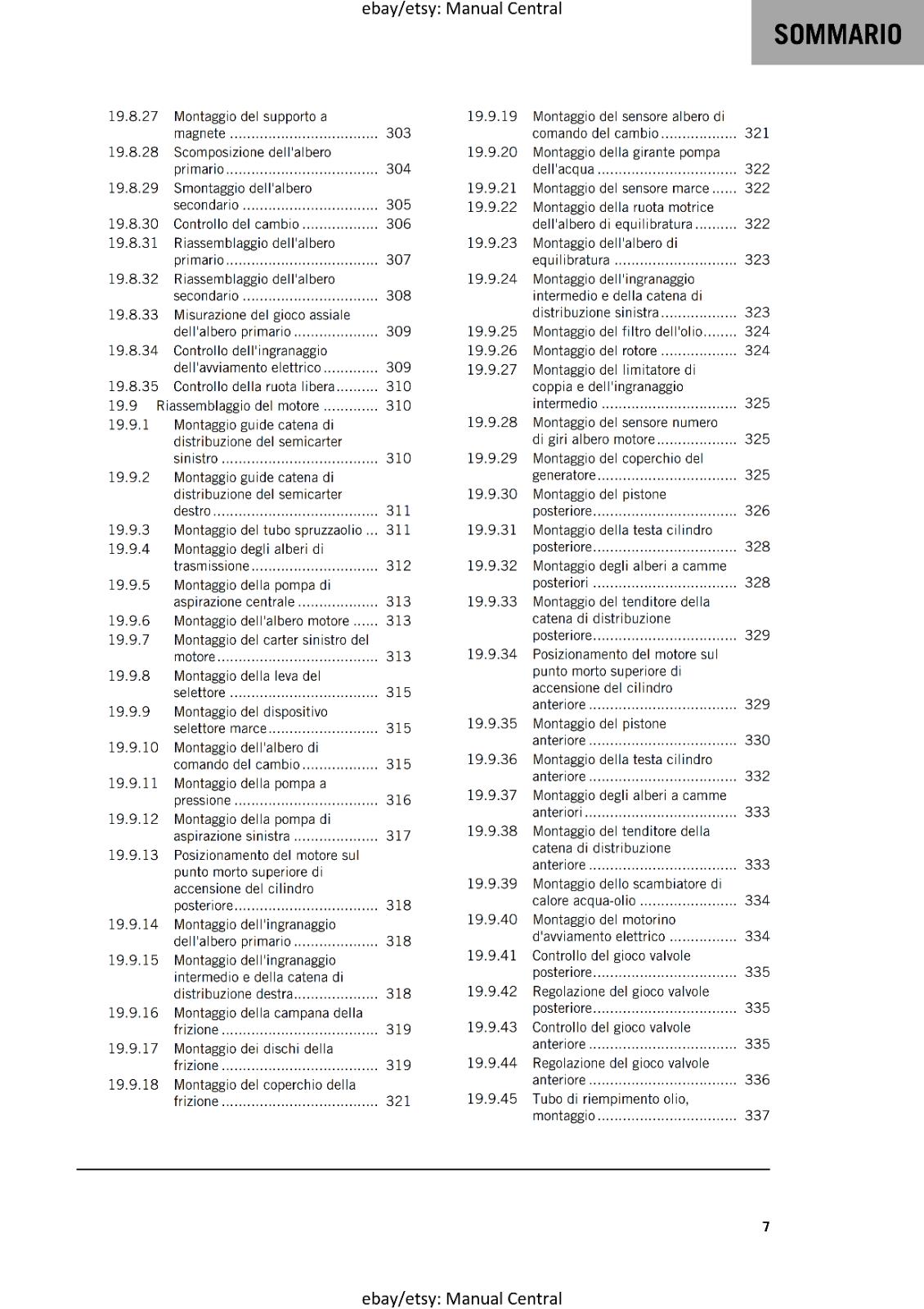 ITALIAN LANGUAGE - KTM 2023 - 1290 SUPER DUKE R EVO - MANUALE DI RIPARAZIONE