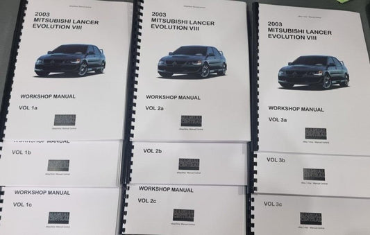 MITSUBISHI LANCER EVO VIII 8 - WORKSHOP SERVICE REPAIR MANUAL