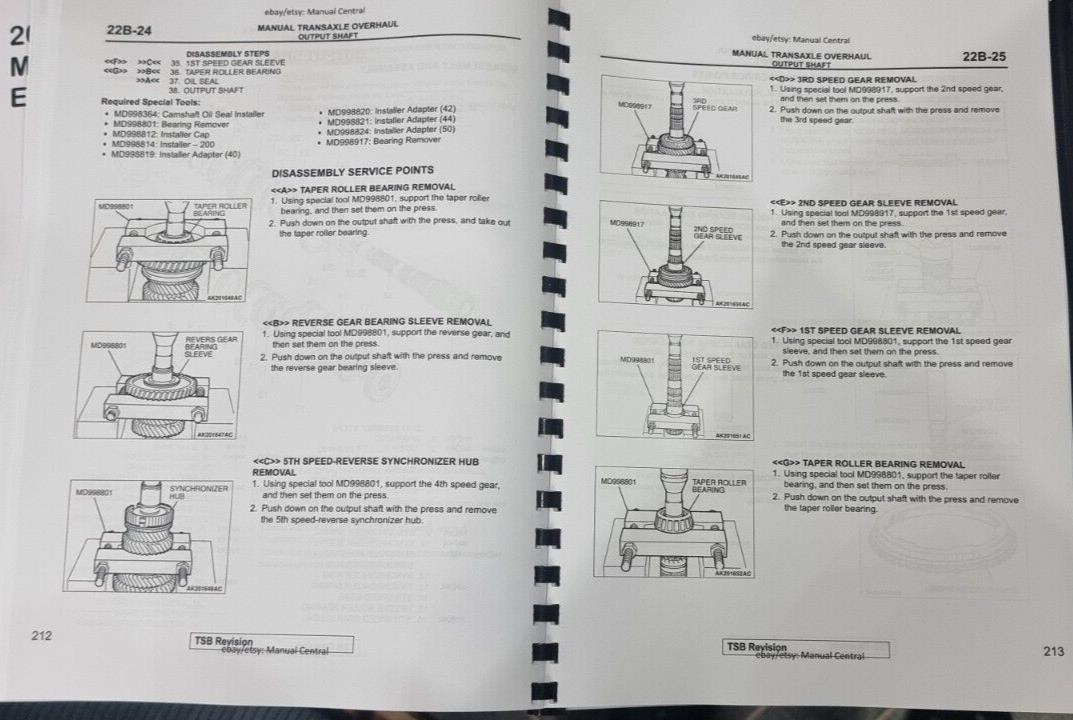 MITSUBISHI LANCER EVO VIII 8 - WORKSHOP SERVICE REPAIR MANUAL