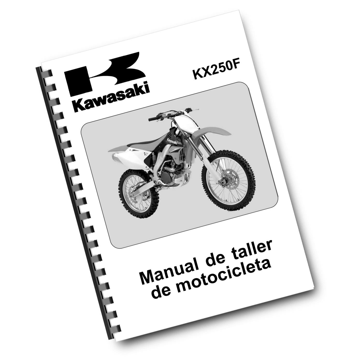 MANUAL DE TALLER 2006 2007 - KAWASAKI KX250F - SPANISH LANGUAGE