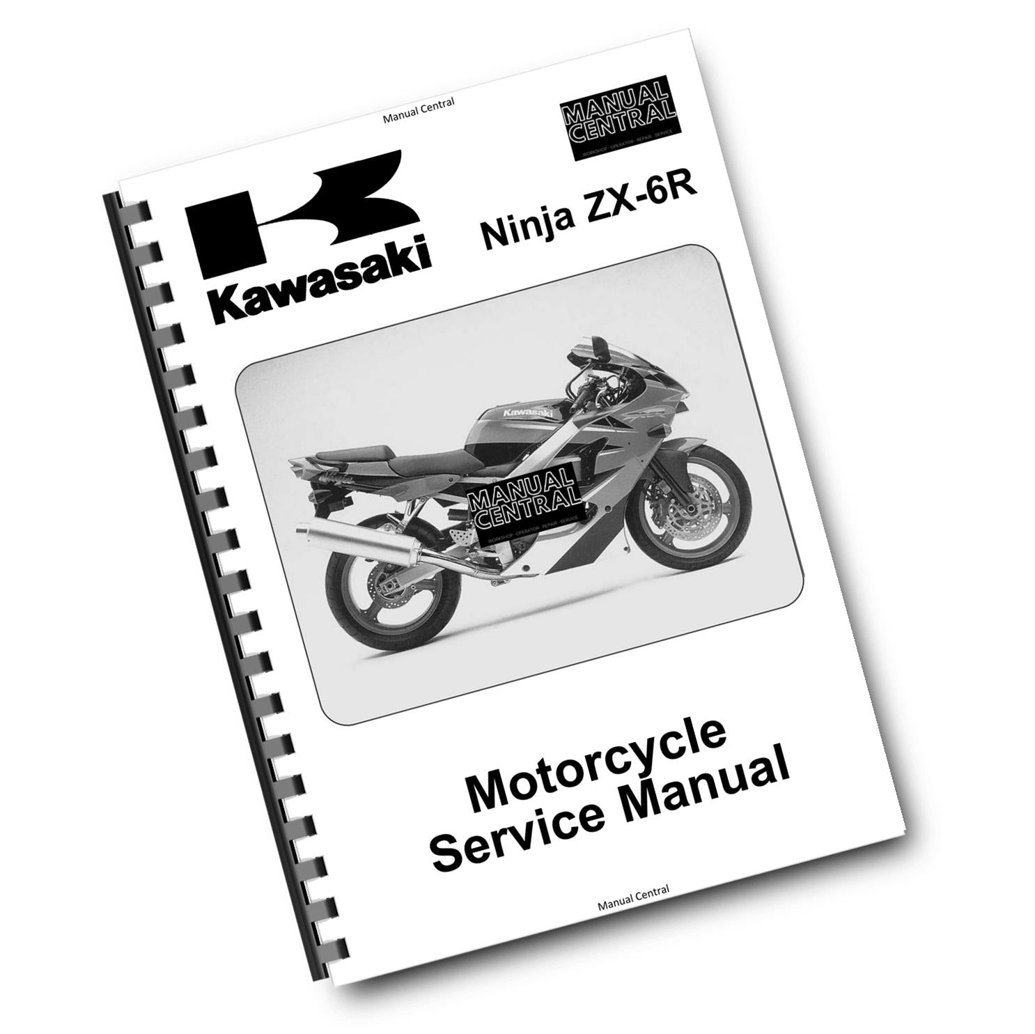 KAWASAKI 2000 - 2008 NINJA ZX-6R - ZX600 - MOTORCYCLE WORKSHOP SERVICE REPAIR
