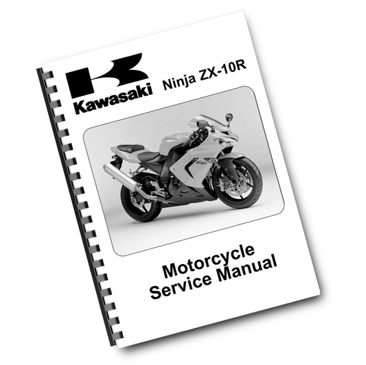 KAWASAKI 2004 2005 NINJA ZX-10R - ZX1000-C1 ZX1000-C2 - WORKSHOP SERVICE REPAIR