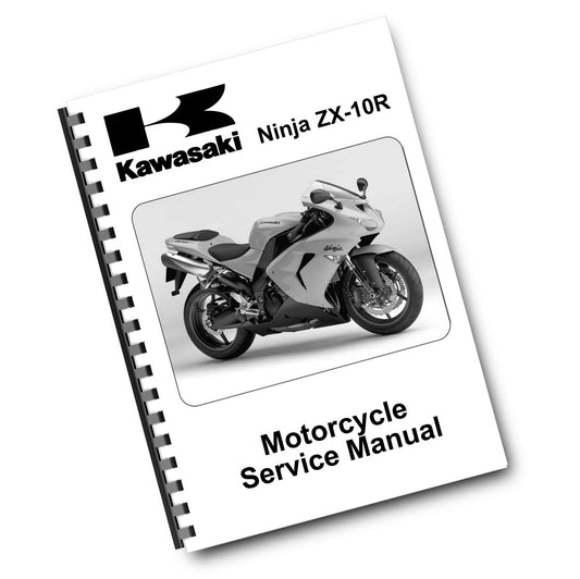 KAWASAKI 2006 2007 NINJA ZX-10R - ZX1000D6F ZX1000D7F WORKSHOP SERVICE REPAIR