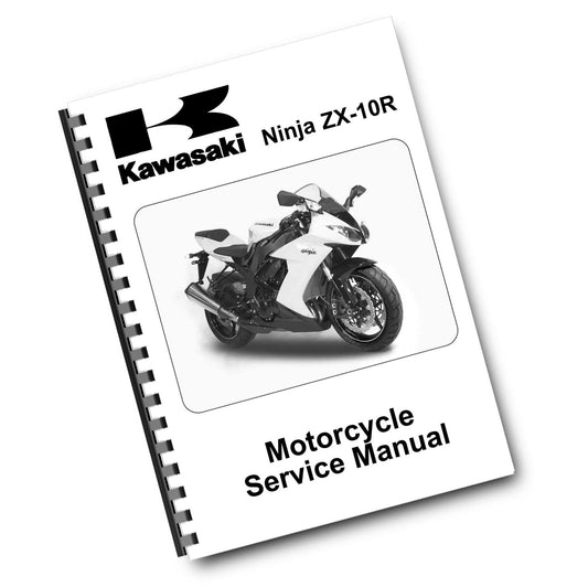 KAWASAKI 2008 2009 NINJA ZX-10R - ZX1000E8F ZX1000E9F WORKSHOP SERVICE REPAIR