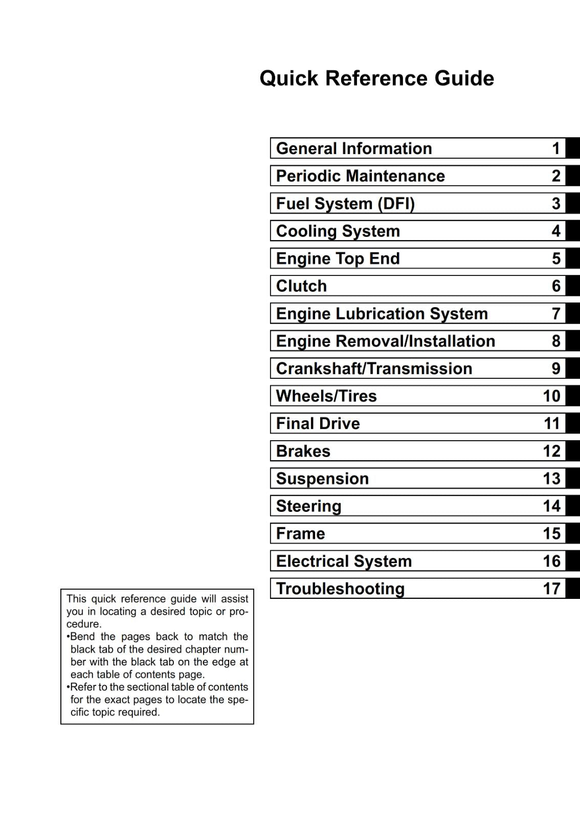 KAWASAKI 2002 - 2006 NINJA ZX-12R ZX1200 WORKSHOP SERVICE REPAIR