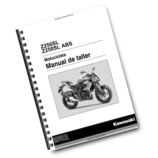 SPANISH LANGUAGE - KAWASAKI 2014 - 2016 Z250SL - WORKSHOP SERVICE REPAIR MANUAL
