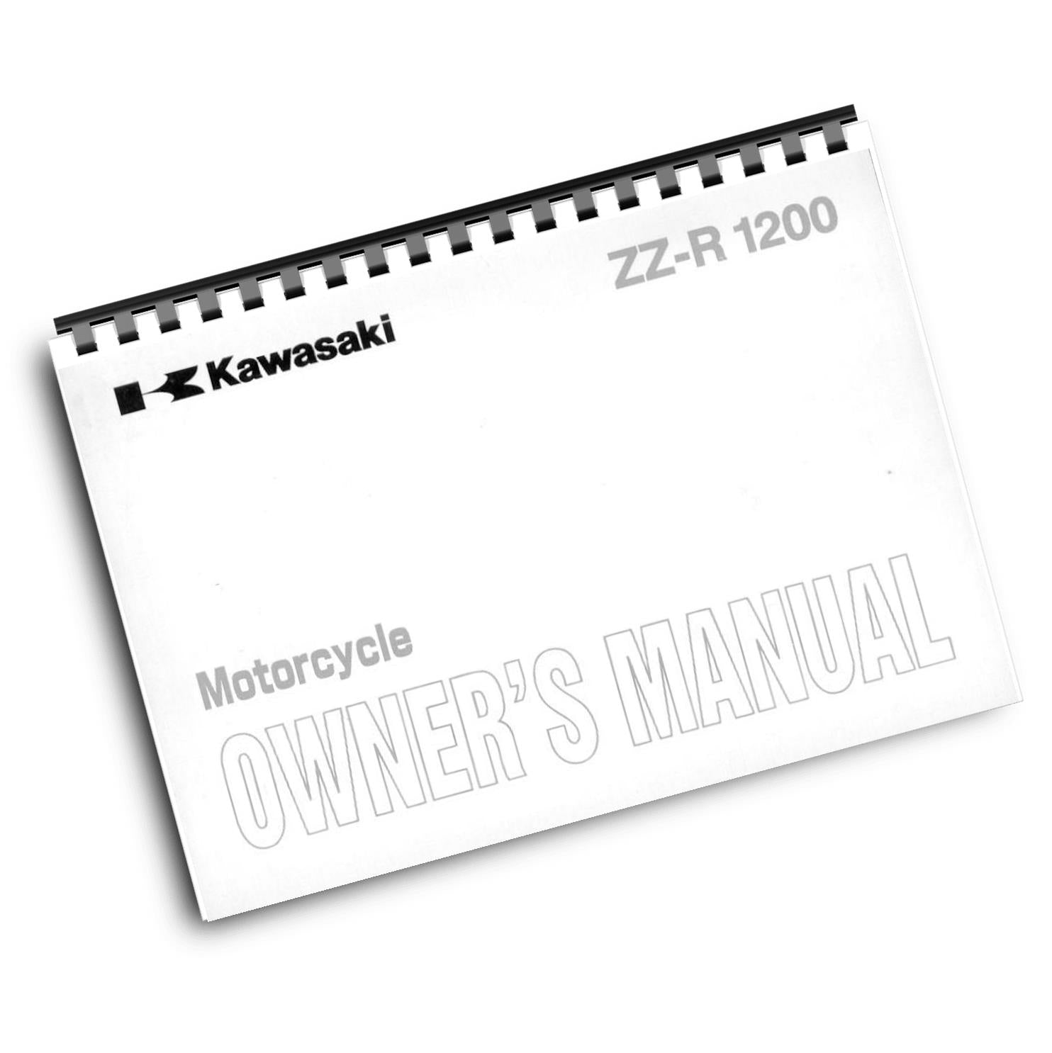 KAWASAKI ZZ-R 1200 - ZX1200-C1 D1 - OWNERS MANUAL