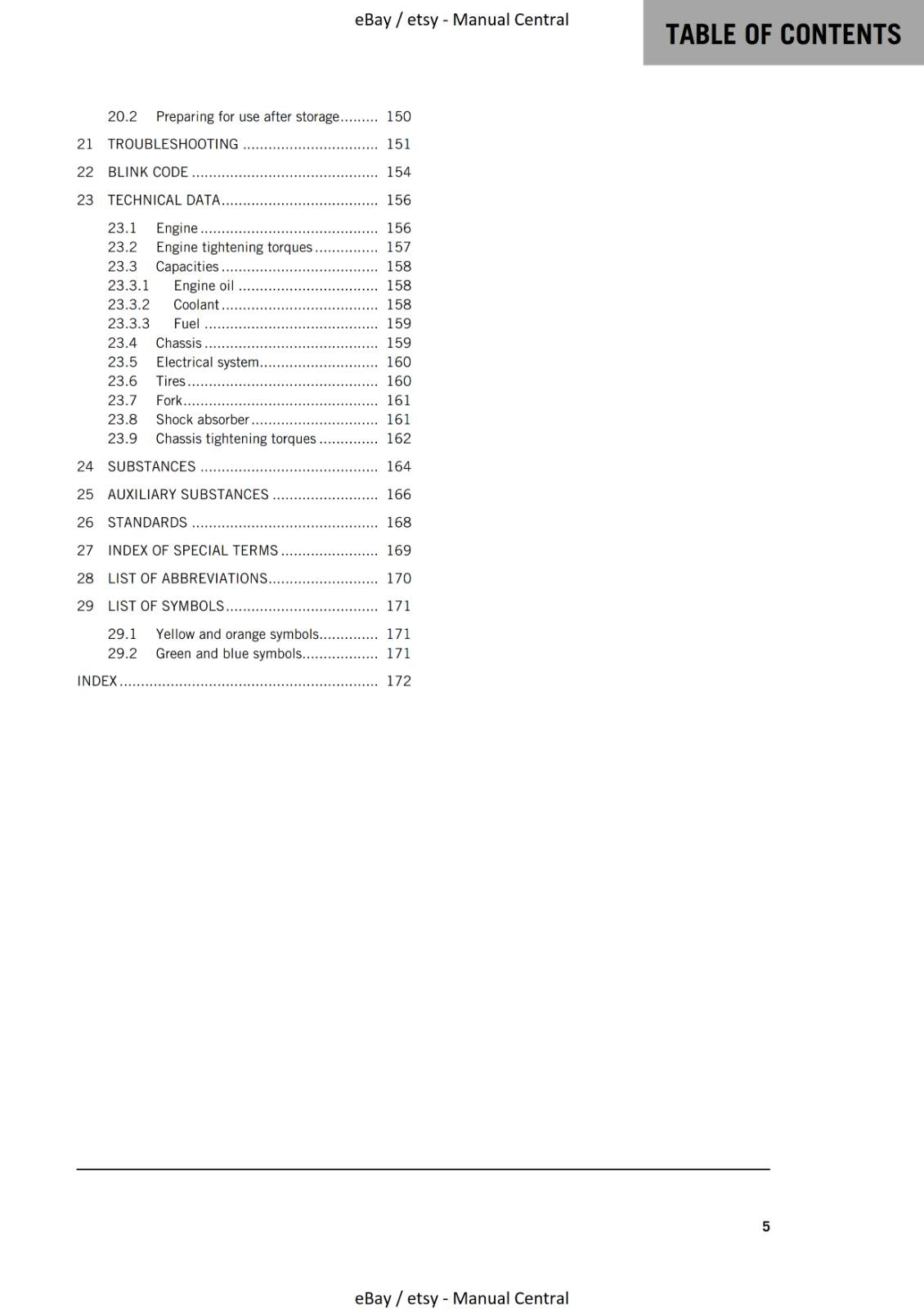 KTM 2023 - 450 500 EXC-F SIX DAYS XCF-W - OWNERS MANUAL USER GUIDE