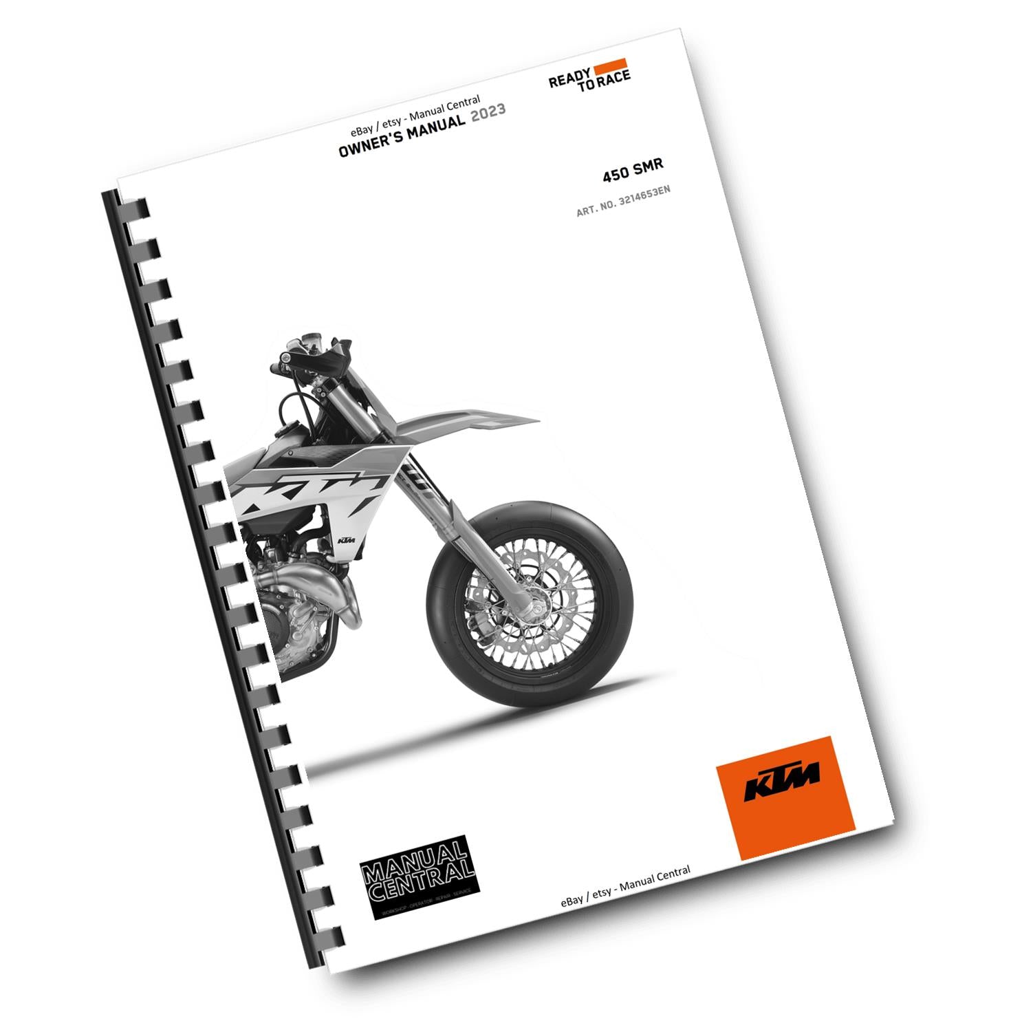 KTM 2023 - 450 SMR - OWNERS MANUAL USER GUIDE