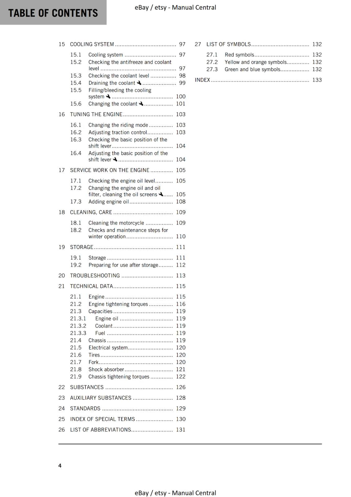 KTM 2023 - 690 ENDURO R US EDITION - OWNERS MANUAL USER GUIDE