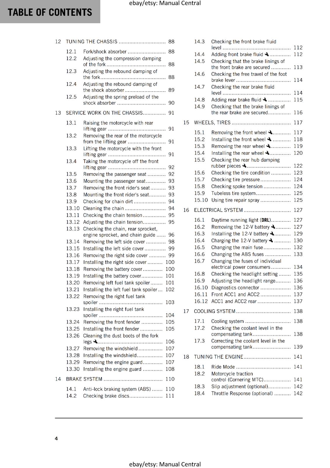 KTM 2023 - 890 ADVENTURE US EDITION - OWNERS MANUAL USER GUIDE