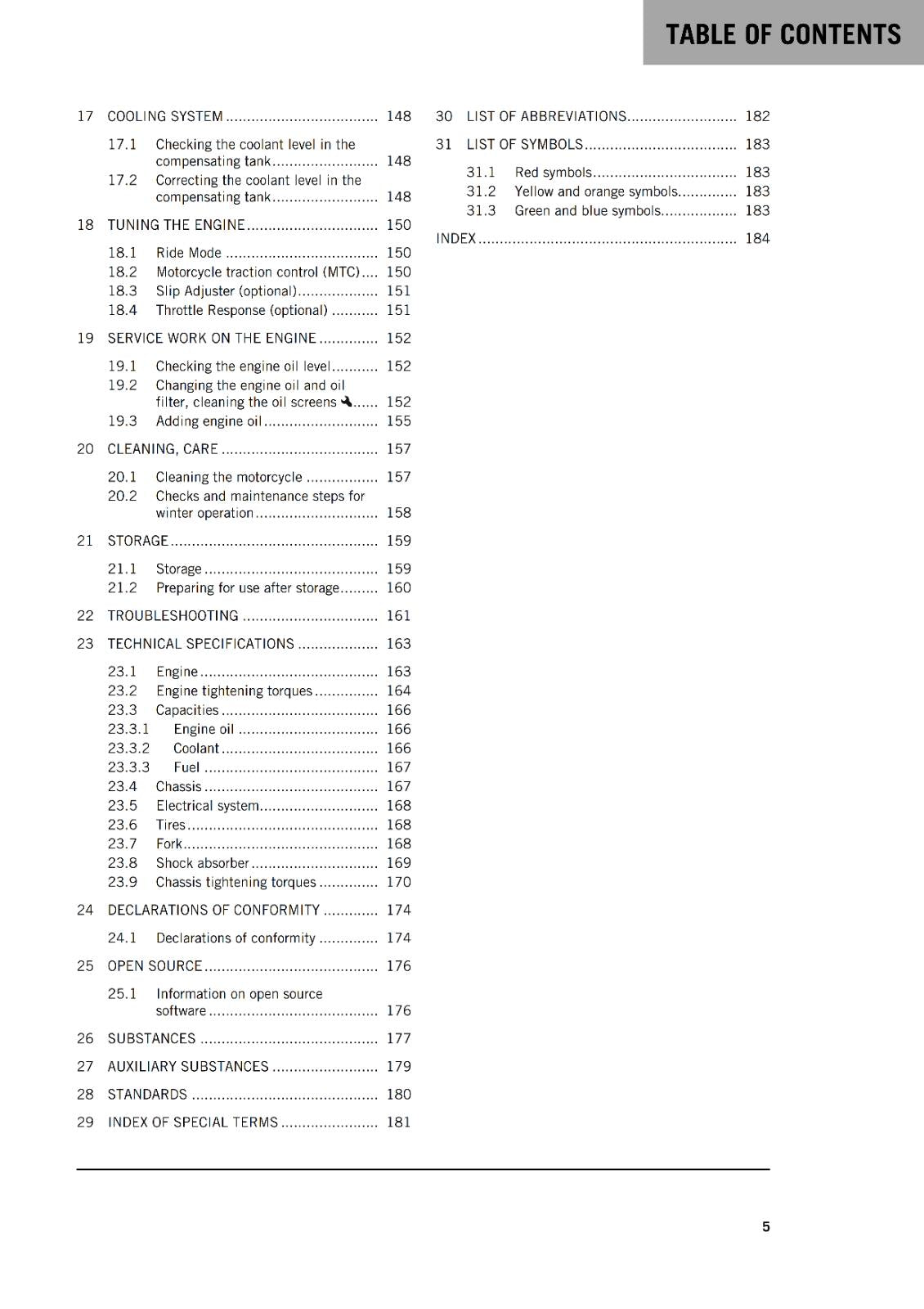 KTM 2023 - 1290 SUPER ADVENTURE R - US EDITION - OWNERS MANUAL USER GUIDE