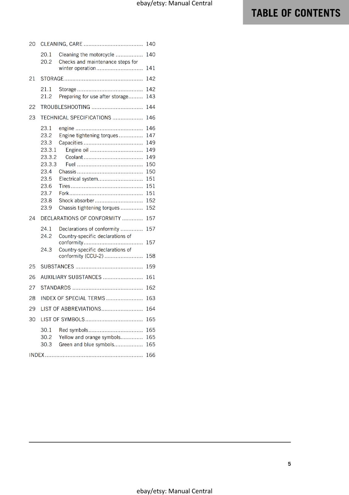 KTM 2023 - 1290 SUPER DUKE GT - EU JP CN - OWNERS MANUAL USER GUIDE